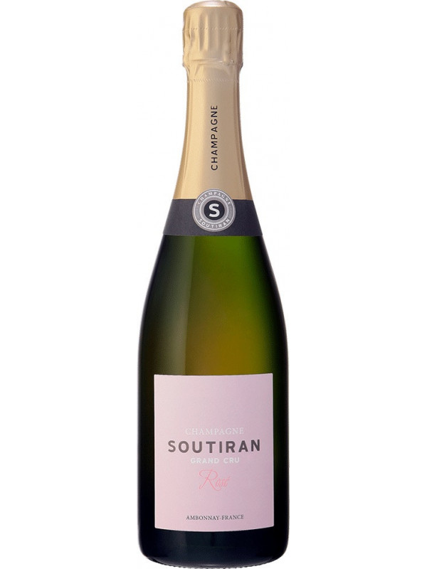 Шампанское Soutiran, Grand Cru Brut Rose, Champagne AOC