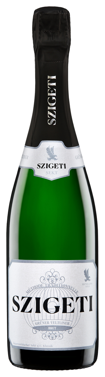 Игристое вино Szigeti, Gruner Veltliner Sekt Brut Klassik