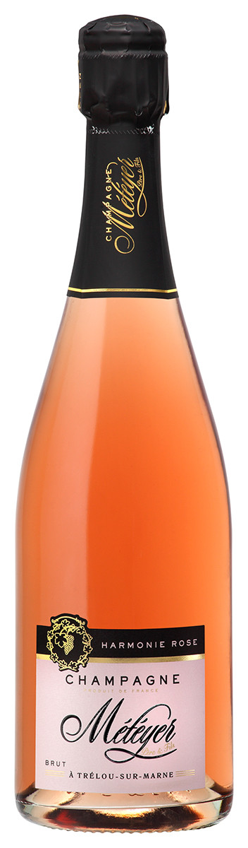 Игристое вино выдержанное «Шампань Метейе Армони Розе» брют розовое