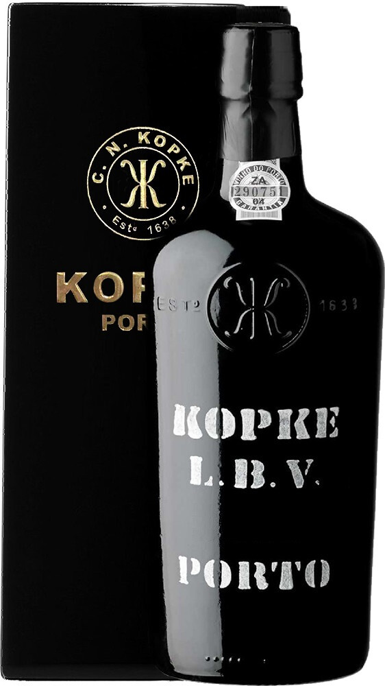 Портвейн Kopke, Late Bottled Vintage Porto, 2016, gift box