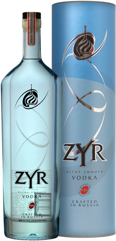 Водка ZYR, in tube