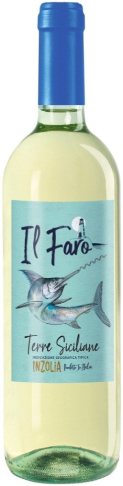 Вино Il Faro Inzolia, Sicilia IGT