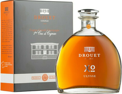 Коньяк Drouet, Ulysse XO, Cognac Grande Champagne AOC, gift box, 0.7 л