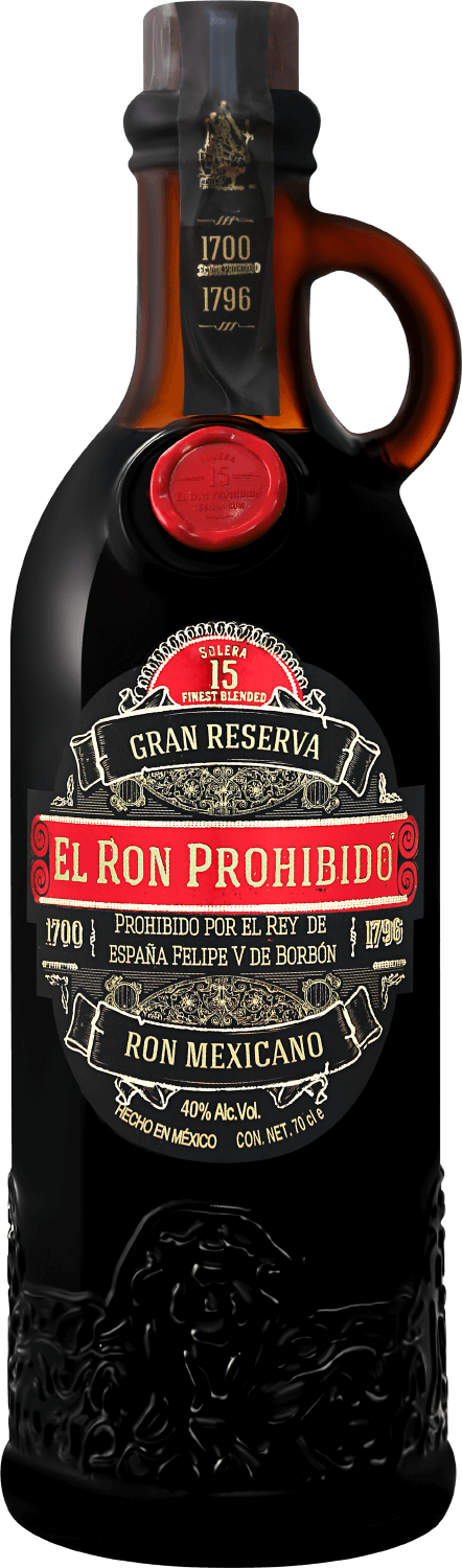 Ром El Ron Prohibido, Gran Reserva 15 Years, 0.7 л