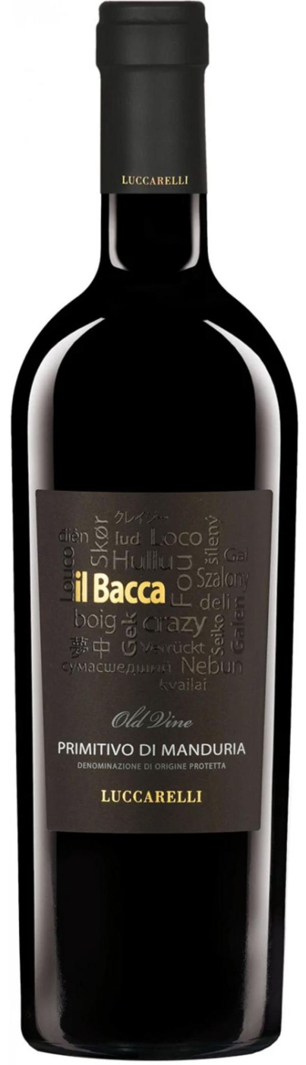 Вино Luccarelli, Il Bacca Primitivo di Manduria DOP