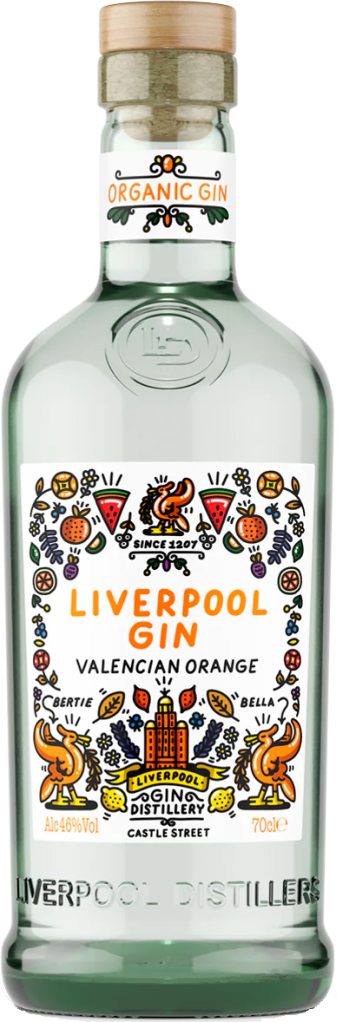 Джин Liverpool Valencian Orange, 0.7 л