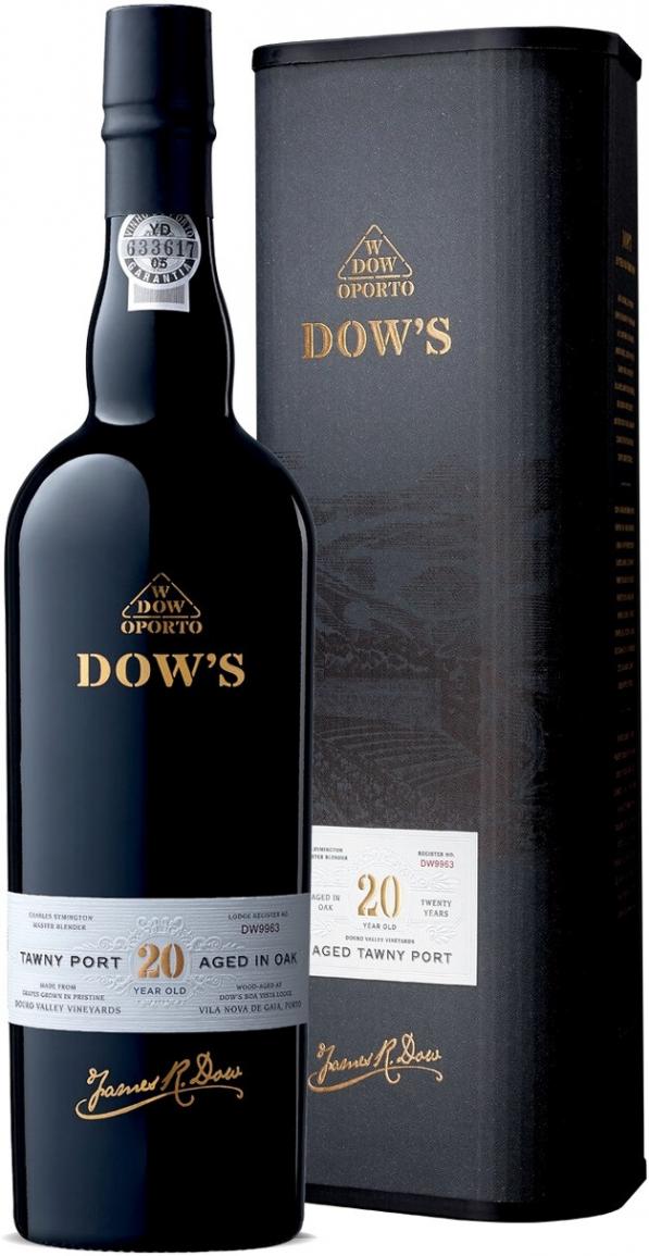 Портвейн Dows, Old Tawny Port 20 Years, gift box