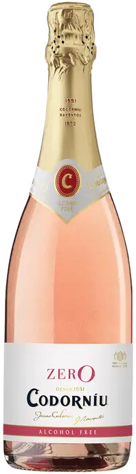 Игристое вино Codorniu Zero Rose, Alkohol Free