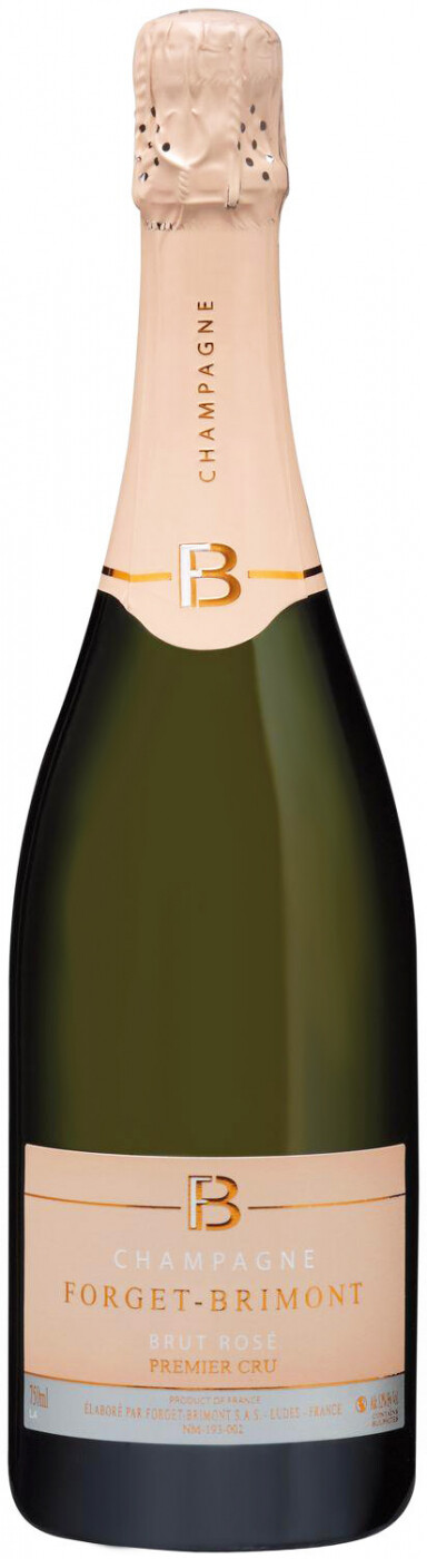 Шампанское Forget-Brimont, Brut Rose Premier Cru, Champagne AOC
