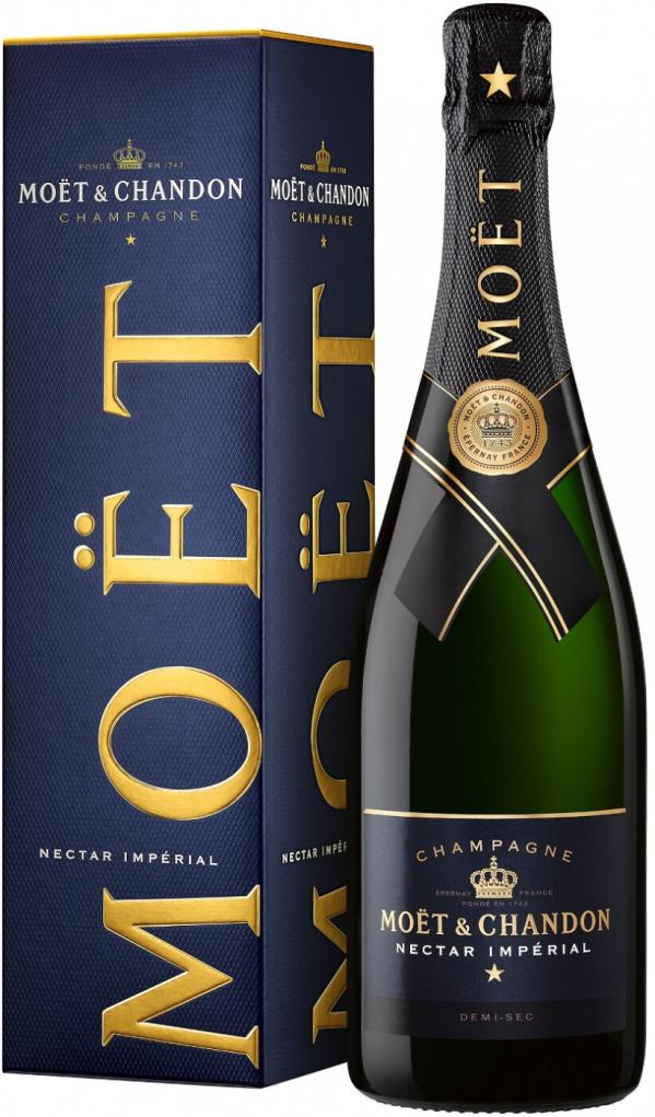 Шампанское Moet & Chandon, Nectar Imperial, in gift box