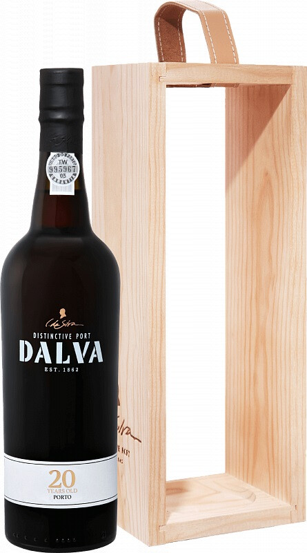 Портвейн Dalva 20 Years Old Porto, gift box