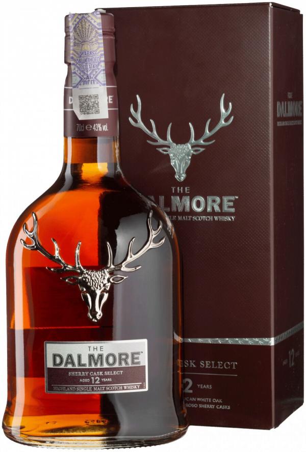 Виски Dalmore, 12 Years Old Sherry Cask Select, gift box, 0.7 л