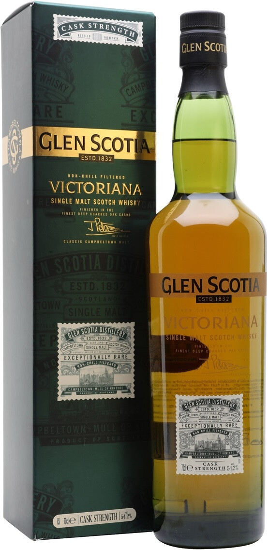 Виски Glen Scotia Victoriana (54,2%), gift box, 0.7 л