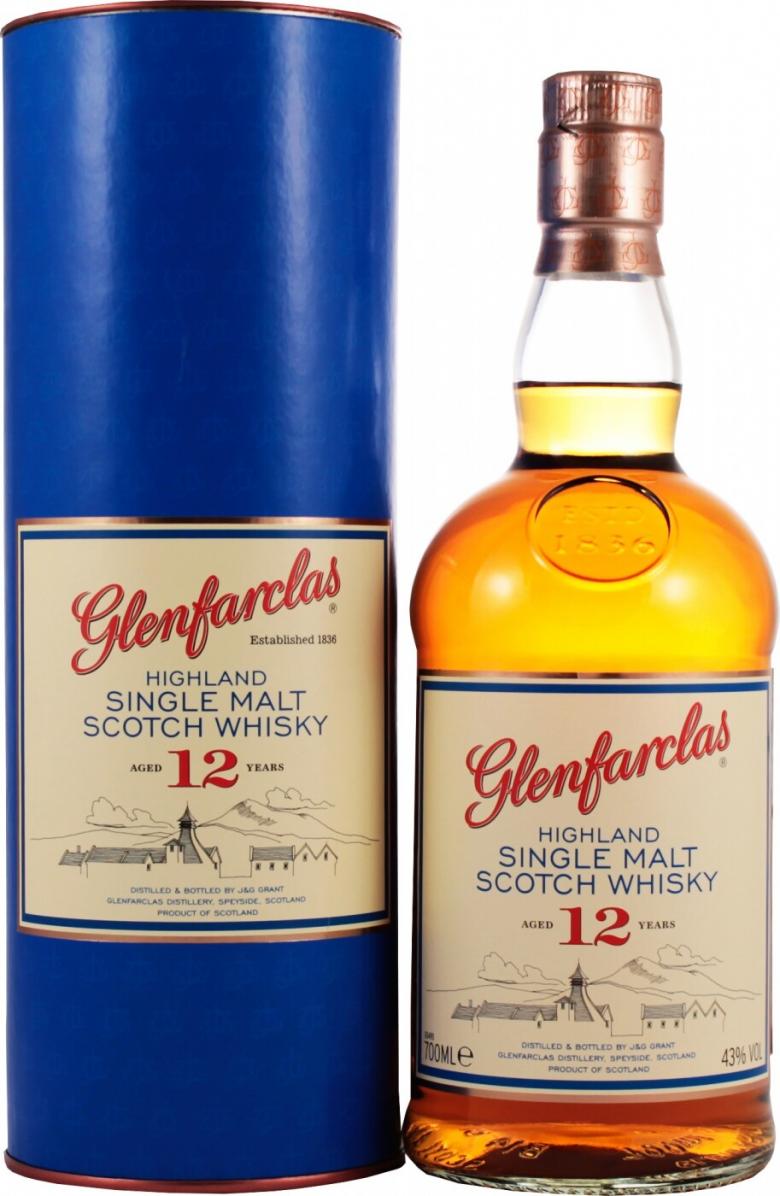 Виски Glenfarclas 12 years, In Tube, 0.7 л