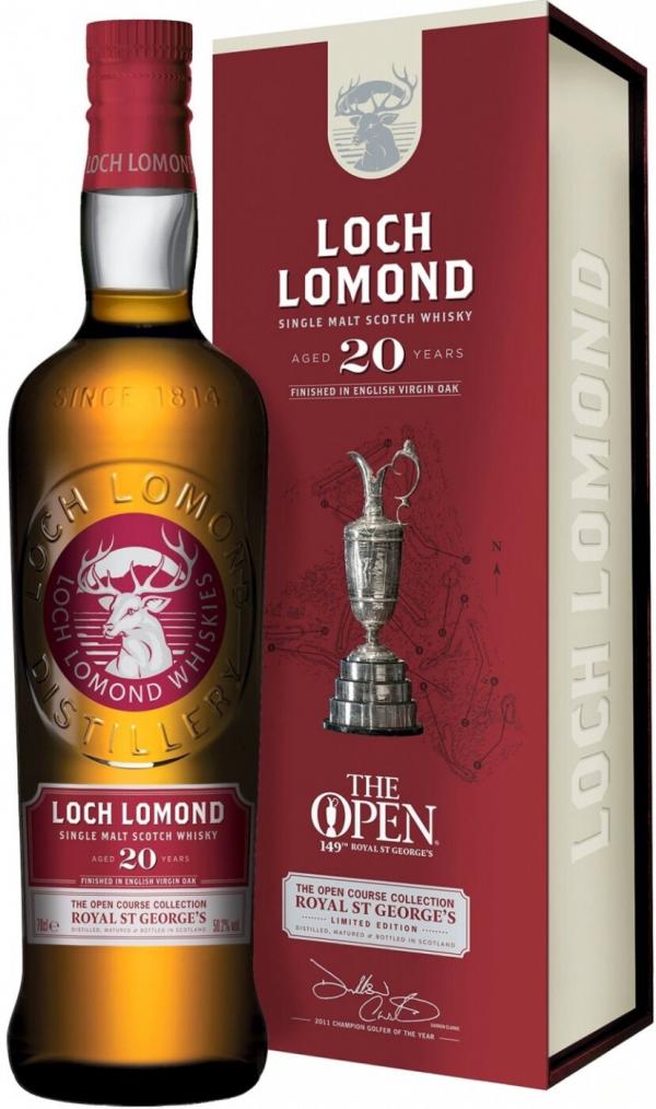 Виски Loch Lomond, The Open 20 Years Old Royal St Georges, gift box, 0.7 л