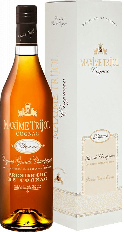Коньяк Maxime Trijol Elegance Grande Champagne Premier Cru AOC, gift box, 0.7 л