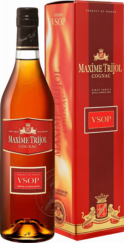 Коньяк Maxime Trijol VSOP, gift box, 0.7 л