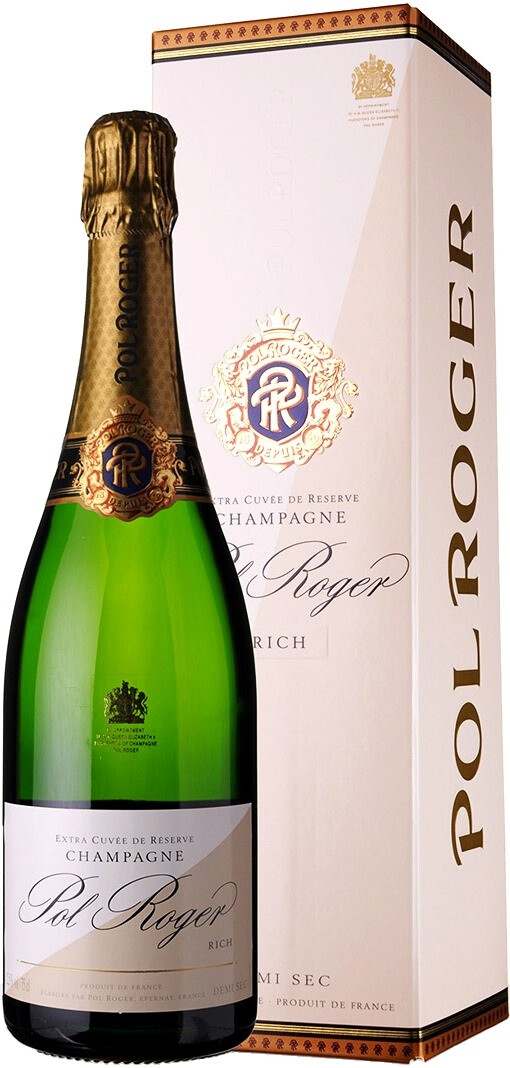 Шампанское Pol Roger, Rich gift box