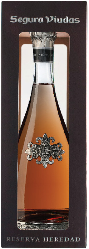 Игристое вино Segura Viudas, Cava Brut Rose Reserva Heredad, gift box