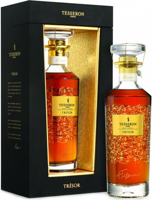 Коньяк Tesseron, Tresor, Grande Champagne AOC, in decanter, 0.7 л