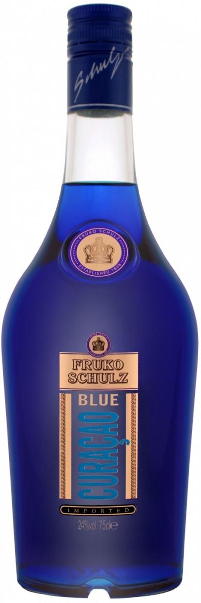 Ликер Fruko Schulz Blue Curacao, 0.7 л