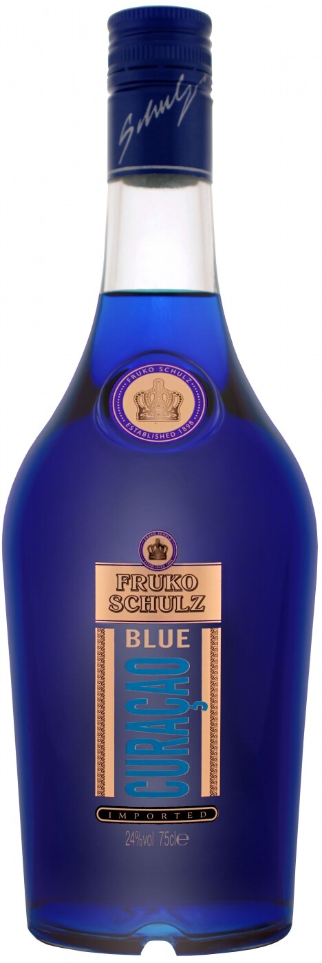 Ликер Fruko Schulz Blue Curacao, 0.7 л