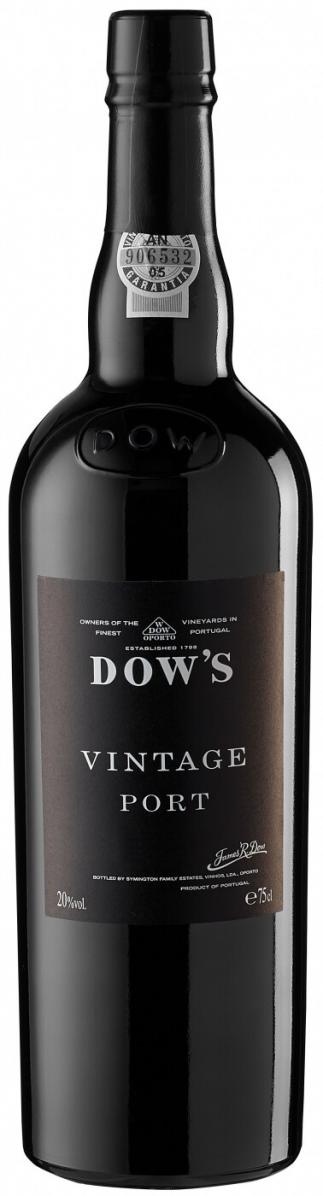 Портвейн Dow's Vintage Port, Douro, 2013, wooden box